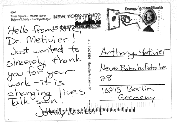 兰伯特明信片证明安东尼梅蒂维耶和磁记忆方法