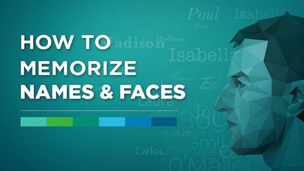 如何记住名字和脸视频课程标志