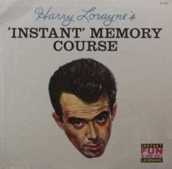 Harry Lorayne's Instant Memory Course on Vinyl唱片封面