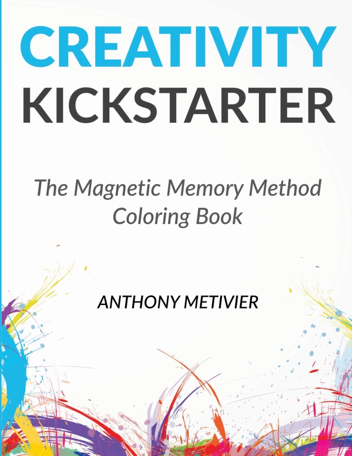 成人着色书创意kickstarter磁记忆法着色书
