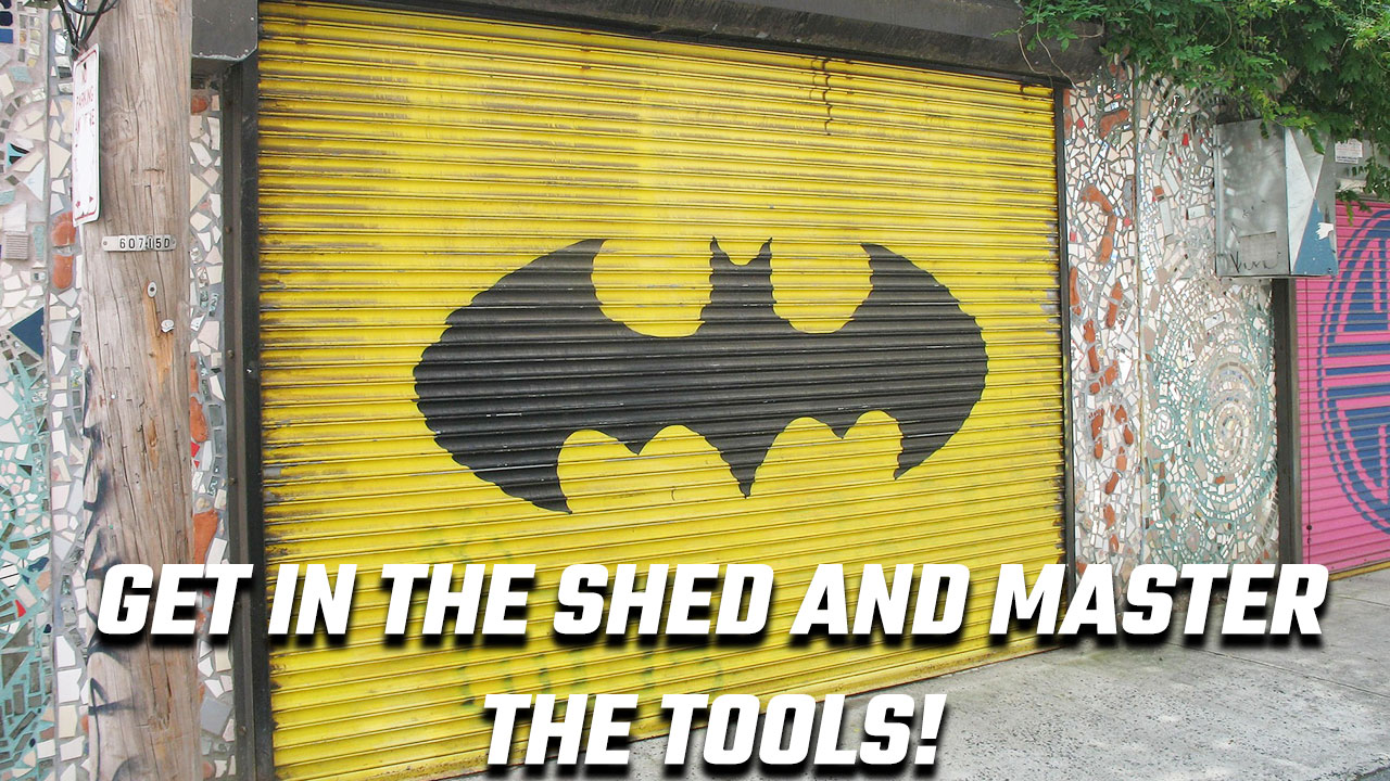 一个车库的形象与蝙蝠侠的标志说明需要掌握记忆设备