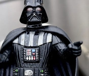 Darth Vader玩具的图象说明与曼德拉作用有关的概念