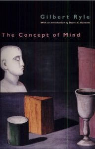 书的封面，吉尔伯特赖尔:思想的概念