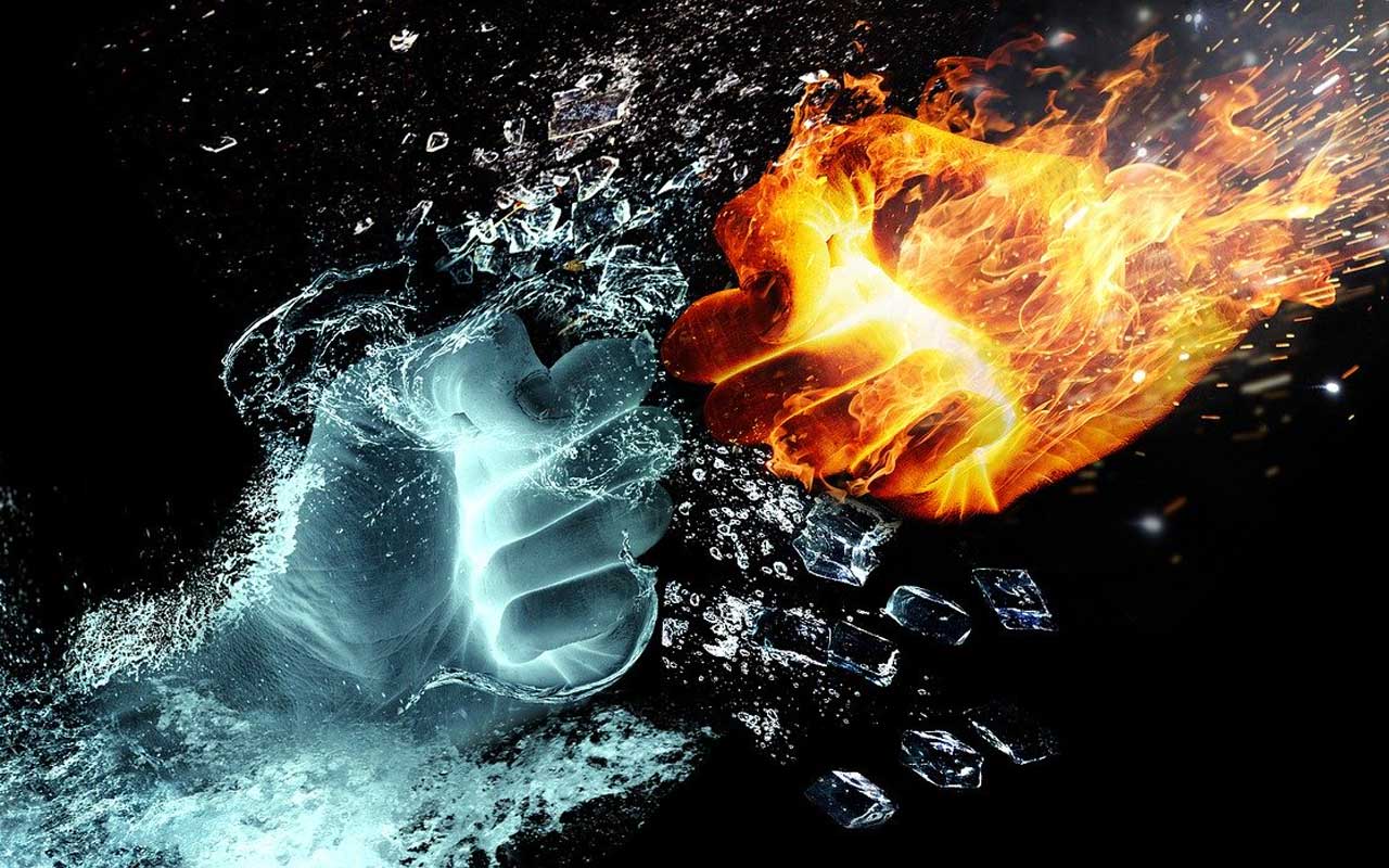 要停止触摸你的脸，想象一下你的手上有火（或冰）的手套