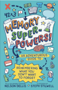 Nelson Dellis和Steph Stilwell的《记忆超级力量》封面