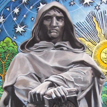 Giordano Bruno在图像的组成特征图像