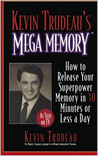 Kevin Trudeau的Mega记忆簿的封面。